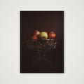 The vintage fruit bowl  — A4 (21×30cm, 8×12") Print only